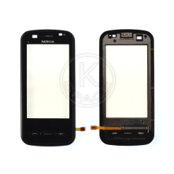 Сенсор (Touchscreen) Nokia C6-00 black copy-original with frame
