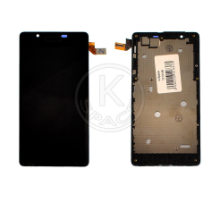Дисплей Nokia 540 black, с рамкой, High Quiality