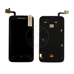 Дисплей Lenovo A316 black, з рамкою, Service Original