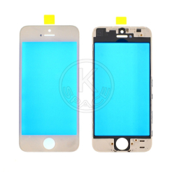 Стекло с рамкой и пленкой OCA iphone 5 white