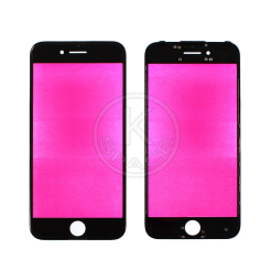 Стекло с рамкой и пленкой OCA iphone 7 black