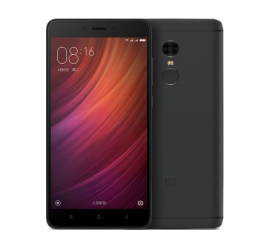 Задня кришка Xiaomi Redmi Note 4X black (зі склом камери)