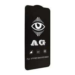 Защитное стекло 5D AG Matte iPhone XS Max | iPhone 11 Pro Max 6.5 black (без упаковки)