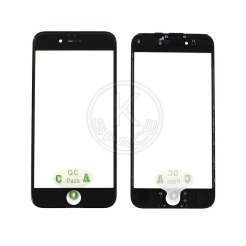 Стекло с рамкой и пленкой OCA iphone 6S black