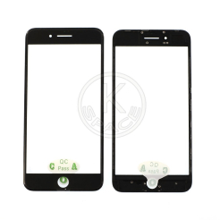 Стекло с рамкой и пленкой OCA iphone 8 Plus black