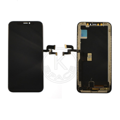 Дисплей (Lcd) iPhone X black complete copy-original (Oled-lcd) HEX