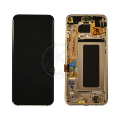 Дисплей Samsung G955 Galaxy S8 Plus gold, с рамкой, Service Pack Original