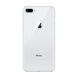 Задняя крышка корпуса iPhone 8 Plus white, большой вырез под камеру