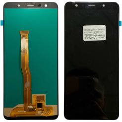 Дисплей Samsung A750 Galaxy A7 2018 black, без рамки, OLED