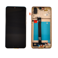 Дисплей Huawei P20 Plus gold, с рамкой, Original