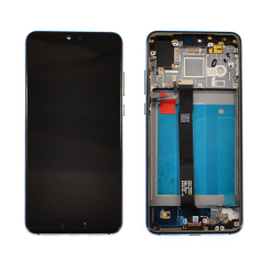 Дисплей Huawei P20 Plus silver, с рамкой, Original