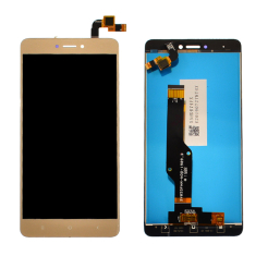 Дисплей Xiaomi Redmi Note 4X gold, без рамки, High Quiality