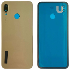 Задня кришка Huawei P20 Lite Dual Sim | Huawei Nova 3e gold (без скла камери)