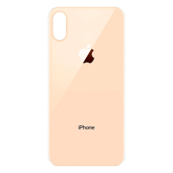 Задня кришка корпуса iPhone Xs Max gold, великий виріз під камеру