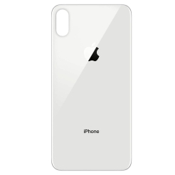 Задняя крышка корпуса iPhone Xs Max white, большой вырез под камеру