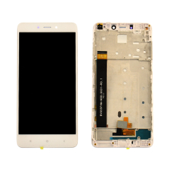 Дисплей Xiaomi Redmi Note 4 white, з рамкою, High Quiality