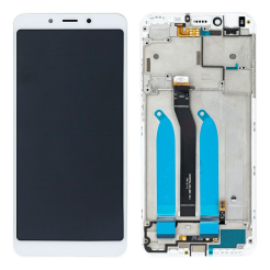 Дисплей Xiaomi Redmi 6 | Redmi 6A white, с рамкой, Original (PRC)