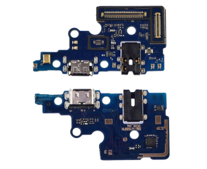 Шлейф (Flat cable) Samsung A70/A705 (2019) ch/connector (с микросхемой и компонентами) Copy-orig