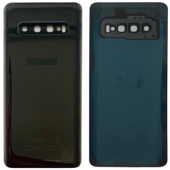 Задня кришка Samsung G973 Galaxy S10 black (зі склом камери)