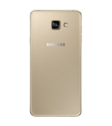 Задня кришка Samsung A710 Galaxy A7 2016 gold (без скла камери)