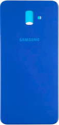 Задня кришка Samsung J610 Galaxy J6 Plus 2018 blue (без скла камери)