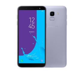 Задня кришка Samsung J600 Galaxy J6 2018 silver (зі склом камери)