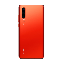 Задня кришка Huawei P30 red (без скла камери)