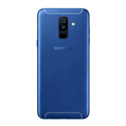Задня кришка Samsung A600 Galaxy A6 blue (зі склом камери)