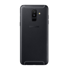 Задня кришка Samsung A605 Galaxy A6 Plus Dual 2018 black (зі склом камери)