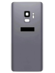 Задня кришка Samsung G960 Galaxy S9 silver (зі склом камери)