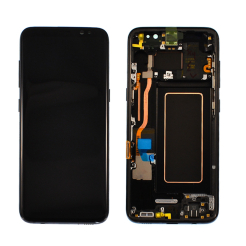 Дисплей Samsung G950 Galaxy S8 black, с рамкой, Service Pack Original