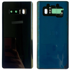 Задняя крышка Samsung N950 Galaxy Note 8 black (со стеклом камеры)