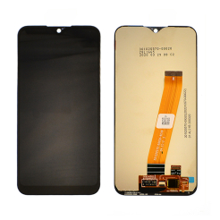 Дисплей Samsung A015 Galaxy A01 (узкий коннектор) black, без рамки, Service Pack Original