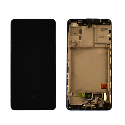 Дисплей Samsung A415 Galaxy A41 black, с рамкой, Service Pack Original