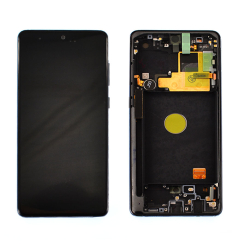 Дисплей Samsung N770 Galaxy Note 10 Lite black, с рамкой, Service Pack Original