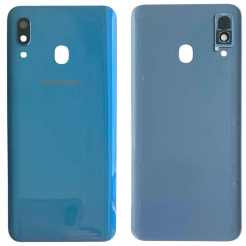 Задняя крышка Samsung A305 Galaxy A30 2019 blue (со стеклом камеры)