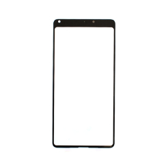 Скло дисплея Xiaomi Mi Mix 2S black, без OCA плівки