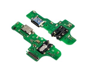 Шлейф (Flat cable) Samsung A20S /A207 (2019) ch/connector (с компонентами) Copy-original
