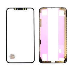Стекло с рамкой и пленкой OCA Iphone XS Max