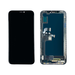 Дисплей iPhone X black, с рамкой, AUMOOK FHD INCELL