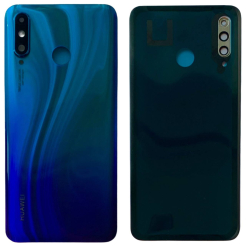 Задня кришка Huawei P30 Lite | Nova 4e peacock blue 24MP (зі склом камери)