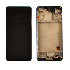 Дисплей Samsung M317 Galaxy M31s black, с рамкой, Service Pack Original