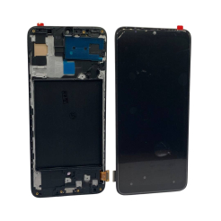 Дисплей Samsung A705 Galaxy A70 2019 black, с рамкой, OLED