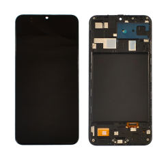 Дисплей Samsung M107 | A205 Galaxy M10s | A20 black, с рамкой, OLED
