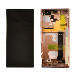 Дисплей Samsung N985 | N986 Note 20 Ultra 5G bronze, с рамкой, Service Pack Original