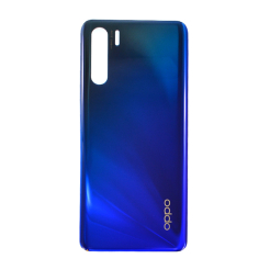 Задняя крышка OPPO A91 blue (без стекла камеры)