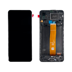 Дисплей Samsung A022 Galaxy A02 black, с рамкой, Service Pack Original