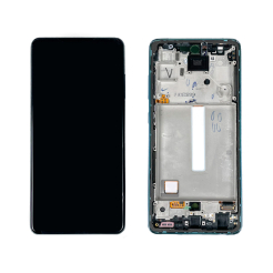 Дисплей Samsung A525 Galaxy A52 2021 blue, с рамкой, Service Pack Original