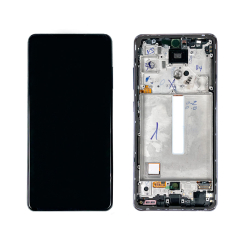 Дисплей Samsung A525 Galaxy A52 2021 violet, с рамкой, Service Pack Original