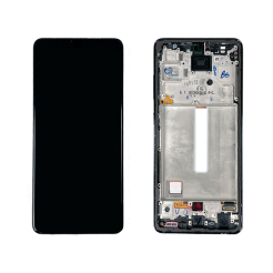 Дисплей Samsung A525 Galaxy A52 2021 black, с рамкой, Service Pack Original